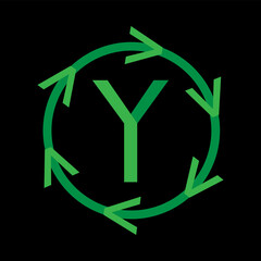 letter Y logo icon design