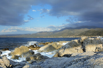 Beautiful and sunny Greece