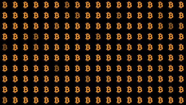 Bitcoin Mining from Solving Math Puzzles Through Computer Code - Blockchain Cryptocurrency Decentralized Currency Distributed Digital Ledger 