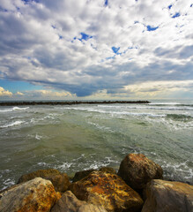  Coastal rocks on Tel Aviv