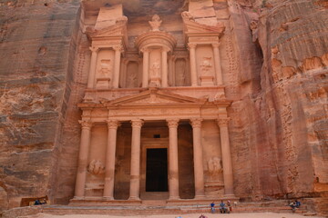 Trésor Site Archéologique Petra Jordanie