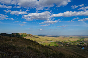 landscape with clouds