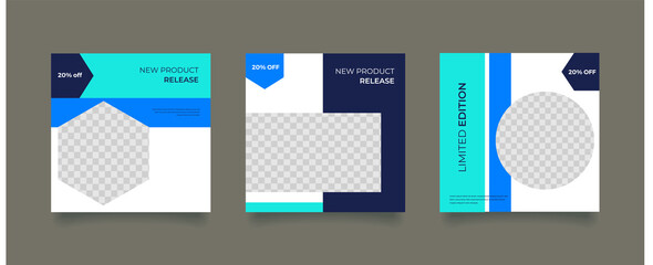 Unique Editable modern Social Media banner Template. Promotional web banner for social media. Elegant sale and discount promo. Fashion and lifestyle blog templates, web banners