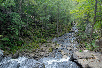 Shkotovsky waterfalls. Primorsky Krai (Primorye), Far East, Russia.