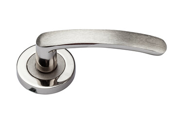 Doorhandle. Pen on an isolated white background