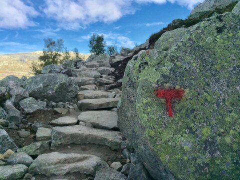 Rocks in the mountains
