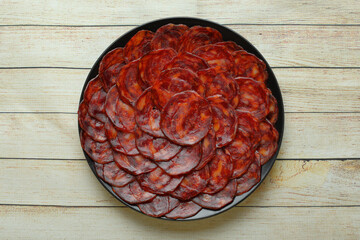 Portion of 100% acorn-fed Iberian loin from Extremadura