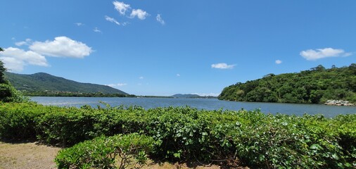 Fototapeta na wymiar landscape with lake