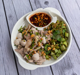 Thai Food Dishes Mix