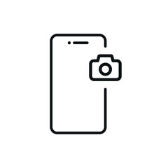 Camera Phone Settings - Vector