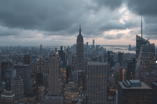 SkyLine Of New Yor City © Valentin