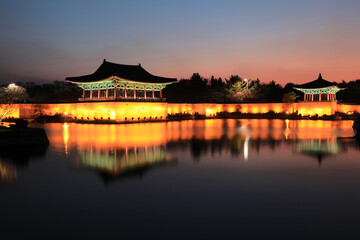Fototapeta premium 경주야경