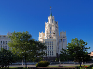 An example of the Stalinist Empire in Moscow