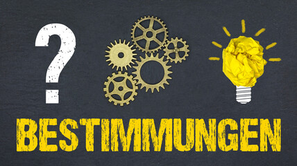 Bestimmungen