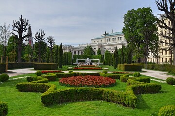 Obraz premium Volksgarten in Vienna