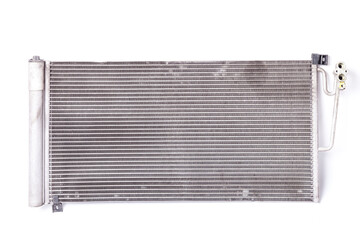 The process is in the cooling radiator: the cooler takes the heat energy from the heated engine with pumps, where it is cooled and returned. System device for replacement in a car.