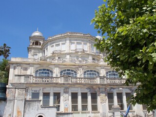 Fragment architektury starego kasyna, Anzio. © Jola i Darek 