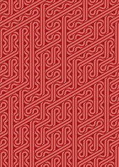 Fototapeta premium Colour Hexagon Tile Connection art background design illustration