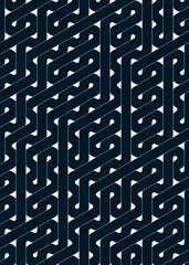 Colour Hexagon Tile Connection art background design illustration