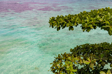 Turquoise sea at Perhentian Island, Malaysia