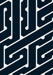 Colour Hexagon Tile Connection art background design illustration