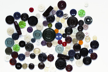 Background from different shapes and sizes of buttons