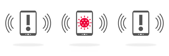 Coronavirus App sendet Warnung an andere Smartphones