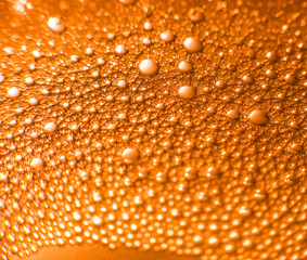 Colored soap and water bubbles. Abstract background.