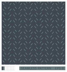 Vector seamless pattern. Simple graphic of strokes. Minimalistic design.