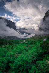 New Zealand, South Island. Fiordland National Park.