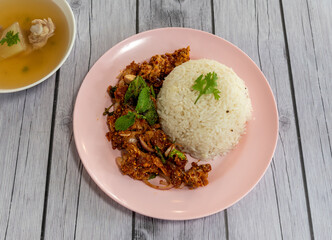 Thai Food Dishes Mix