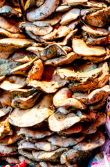 food mushroom vegetable fresh brown market