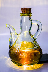 bottle of olive oil