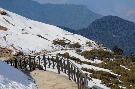 Toward Tunganath Temple. Uttarakhand, India.