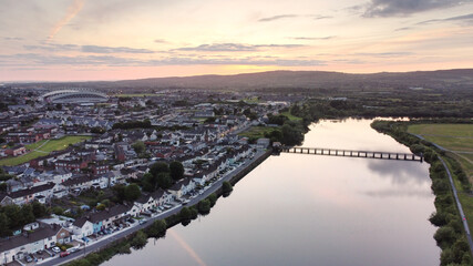Irish landscapes - Limerick Shannon