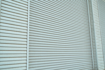 white wall of a profile with lines