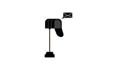 letter box vector icon