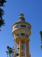 Fototapeta na wymiar Elegant Tower in the Park