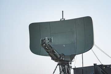 Green Military Radar Antenna 