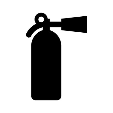 Symbol sign. Fire Extinguisher pictogram, fire extinguisher sign