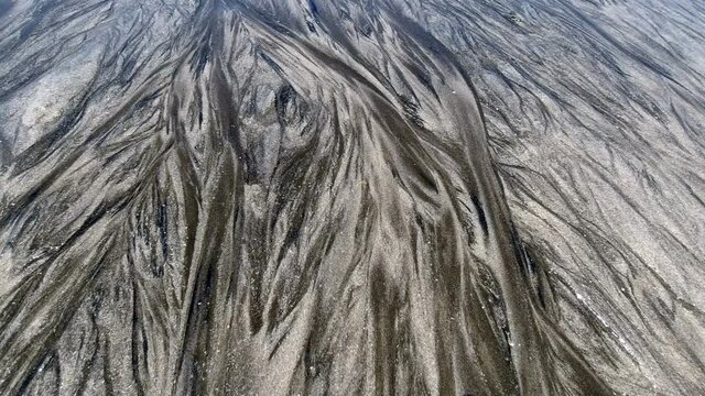 Close up of a Caribbean beach in Costa Rica