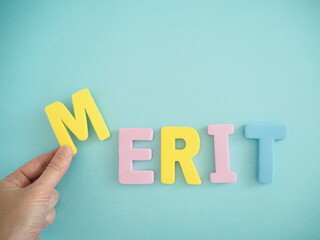 メリットの単語と指