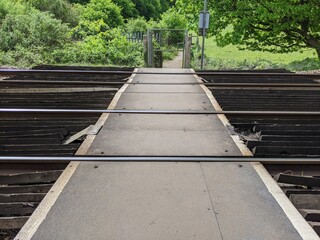 Obraz premium Railway Crossing