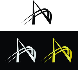 Letter A logo