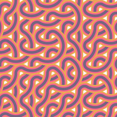 Colour Hexagon Tile Connection art background design illustration