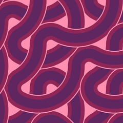 Colour Hexagon Tile Connection art background design illustration