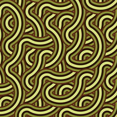 Colour Hexagon Tile Connection art background design illustration