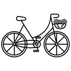 Fototapeta na wymiar Bike icon vector illustration photo