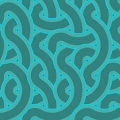 Colour Hexagon Tile Connection art background design illustration