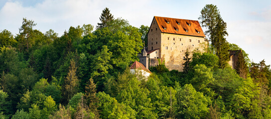Burg Rabeneck in der Frankischen Schweiz, Panorama